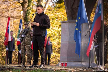 Spominska slovesnost Prvi belokranjski četi 2024 7 foto Uroš Novina